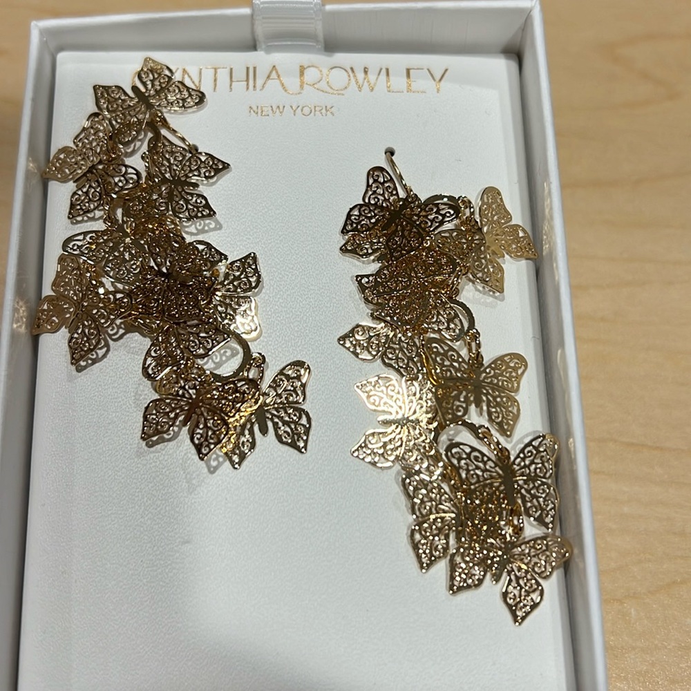 Cynthia Rowley Butterfly Earrings